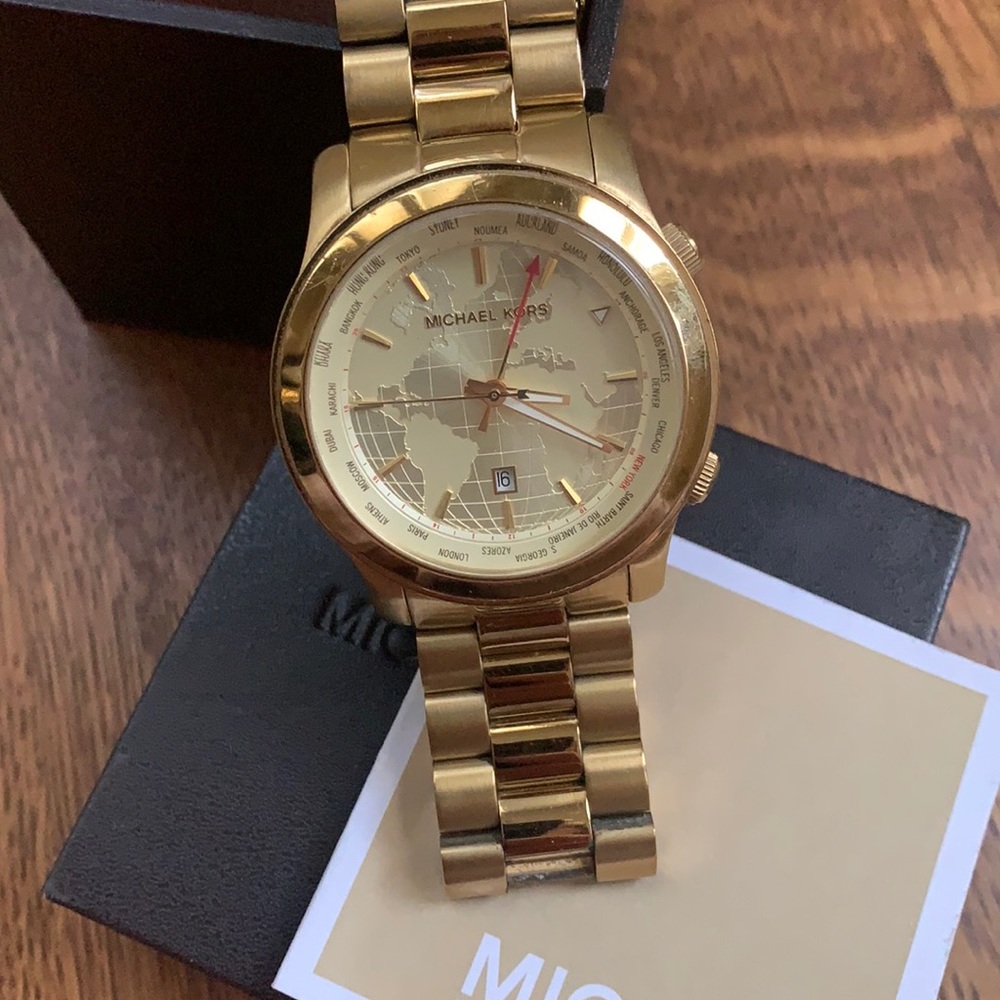 Michael Kors “Globe” Watch